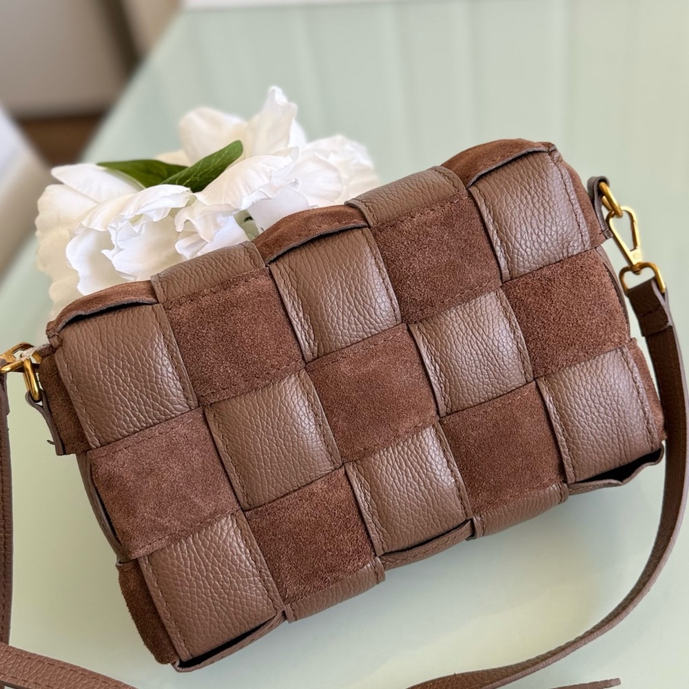 Genuine Leather Shoulder Bag for woman